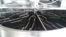 Lade das Bild in den Galerie-Viewer, 8 Waben für DN, Zander, SW-Schleuder Motor oben ∅ 850 mm